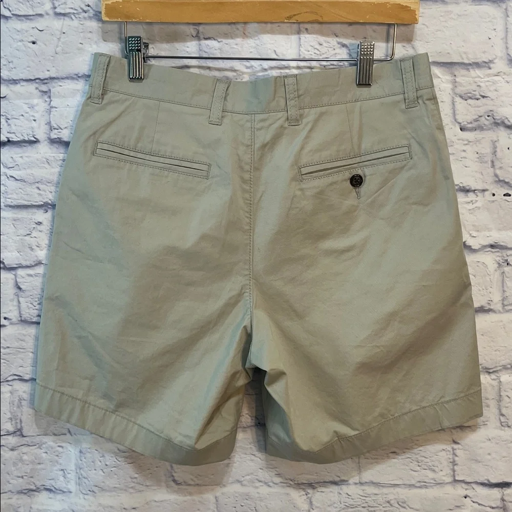 J. Crew Cotton Shorts Men’s 770 Straight Tan Waist 30” Inseam 7”